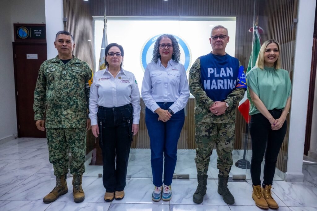 Encabeza Gobernadora Graciela Domínguez y titular de PC, Laura Velázquez reunión de seguimiento a “Simón”