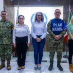 Encabeza Gobernadora Graciela Domínguez y titular de PC, Laura Velázquez reunión de seguimiento a “Simón”