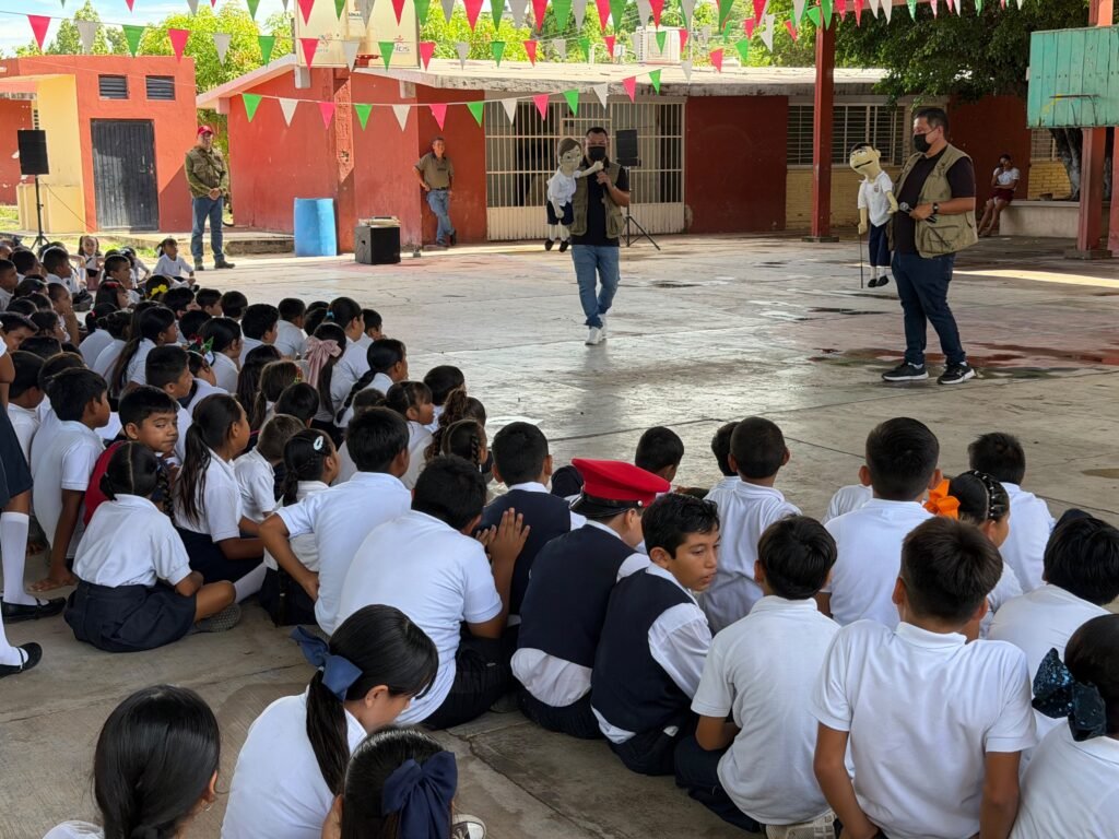 Más de 500 niñas y niños conocen sobre sus derechos y valores durante “Sinaloa Previene”, en Escuinapa