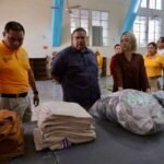 Estrella Palacios supervisa refugios temporales ante llegada del huracán Simón