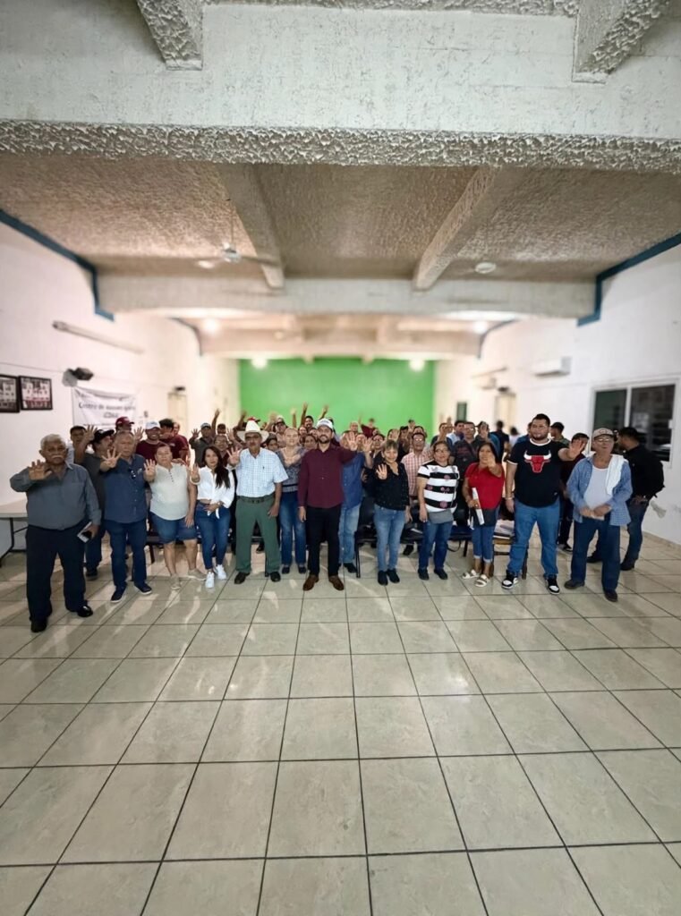 Toma protesta Juan Carlos Patrón a Comités Ciudadanos, militantes y simpatizantes de Morena en defensa de la Cuarta Transformación en Villa Unión
